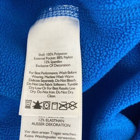 Eddie Bauer Mens Polartec Sweatshirt TXL Fleece Pullover 1/2 Zip Firs - Picture 5 of 6